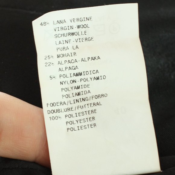 ARMANI COLLEZIONI Magenta Boucle Jacket Blazer - Picture 7 of 7